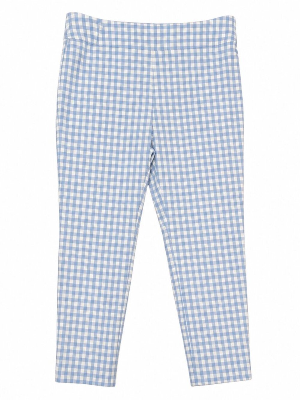Light Blue and White Gingham Pants Meera lane 18W